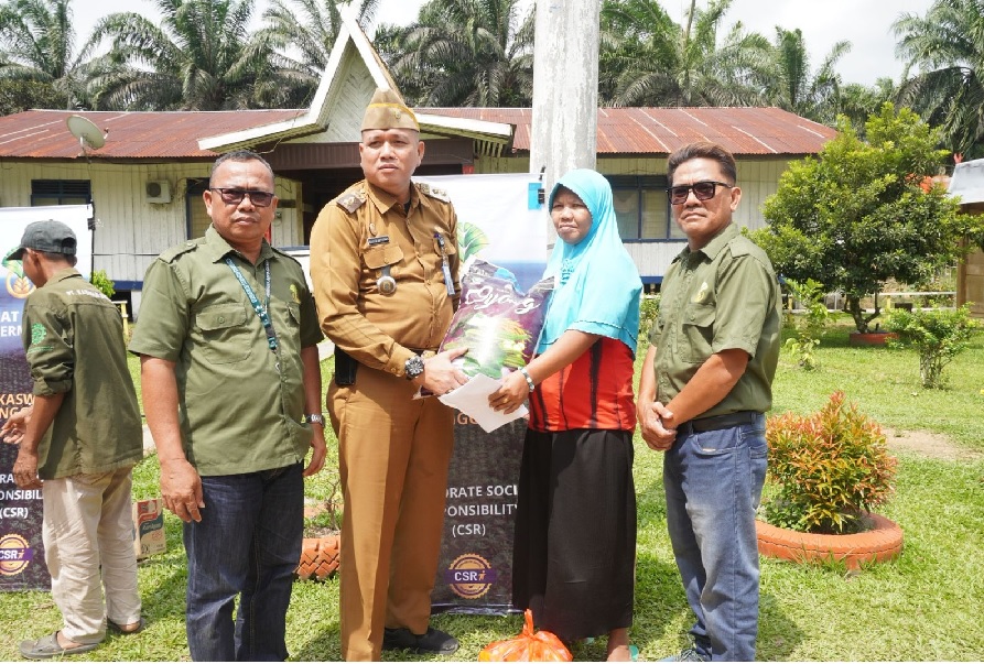 Peduli Masyarakat, PT Kaswari Unggul Salurkan 600 Paket Sembako