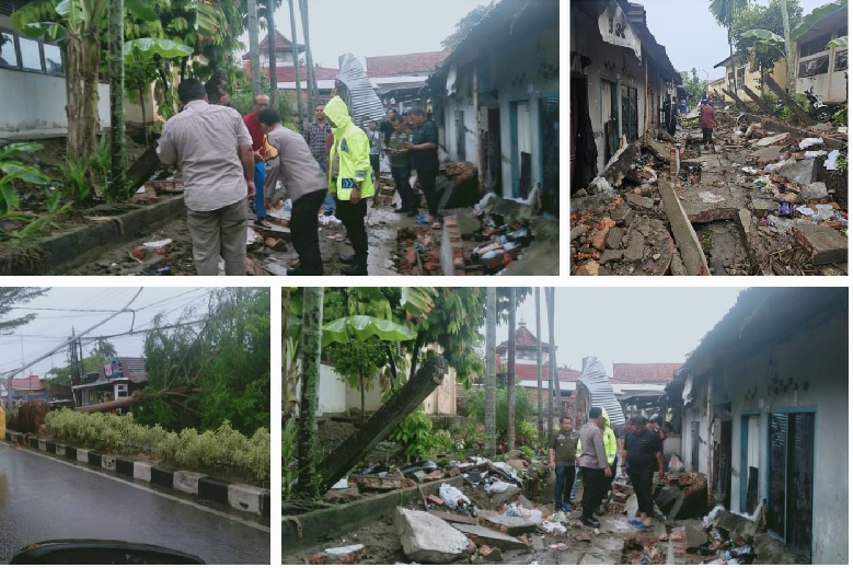 Disdik Sampaikan Duka Mendalam Musibah Pagar SMKN 1 Roboh,  Kabid SMK : Roboh Sepanjang 50 Meter