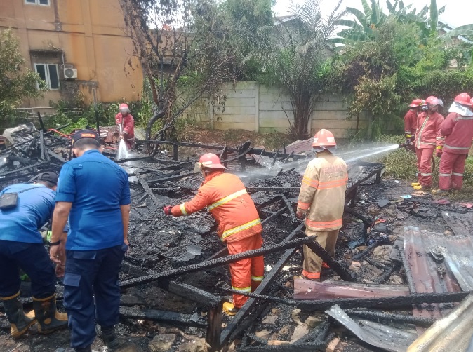 1 Unit Rumah di Alam Barajo Hangus Tak Bersisa Dilahap Si Jago Merah 