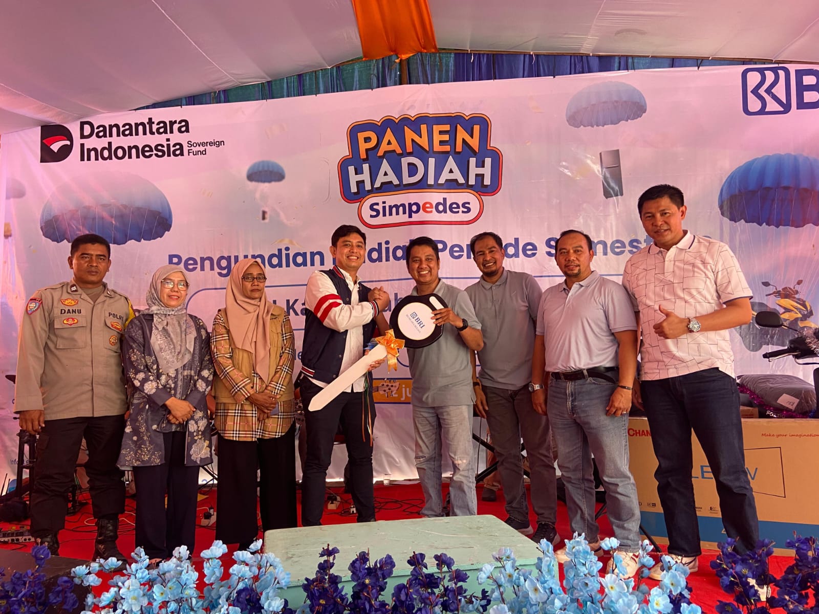 BRI Cabang Muara Bulian Gelar Undian Panen Hadiah Simpedes 