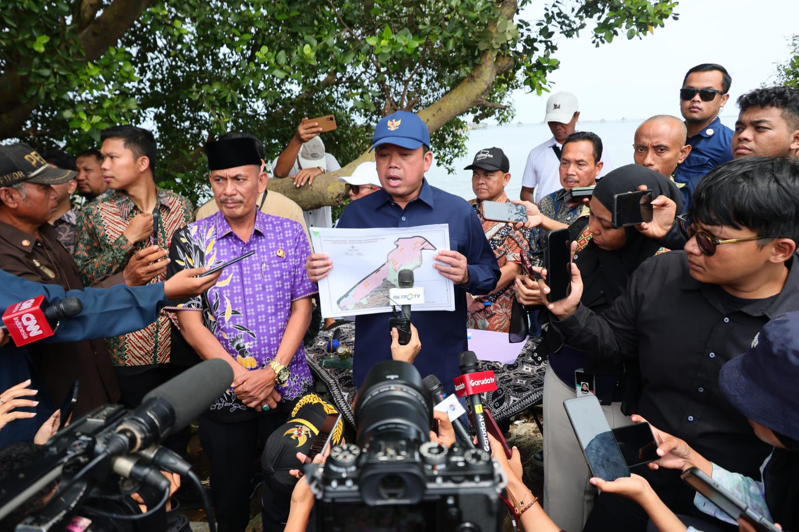 Tanggapi Isu Sertipikat di Kawasan Pagar Laut Milik Aguan Batal Dicabut, Menteri Nusron:Berita Itu Tidak Benar