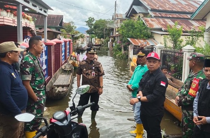 Empat Kecamatan di Kerinci Masih Dilanda Banjir