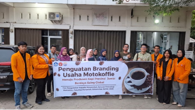 Tim Pengabdian UNJA Perkuat Daya Saing Motokoffie melalui Sertifikasi Halal, Digitalisasi dan CPPB