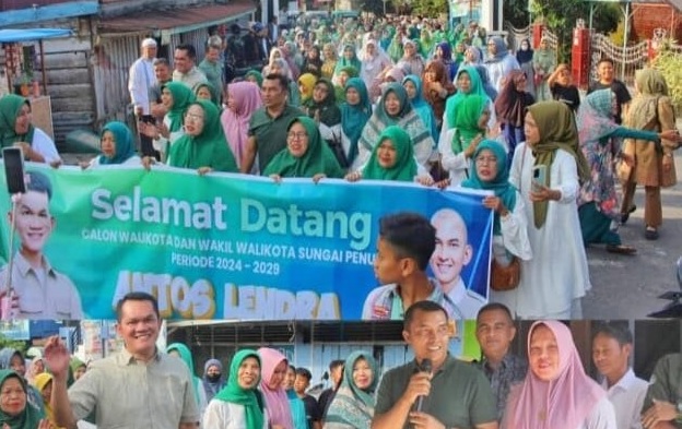 Kalangan Ibu-ibu di Tiga Dusun Kompak Bersama Antos