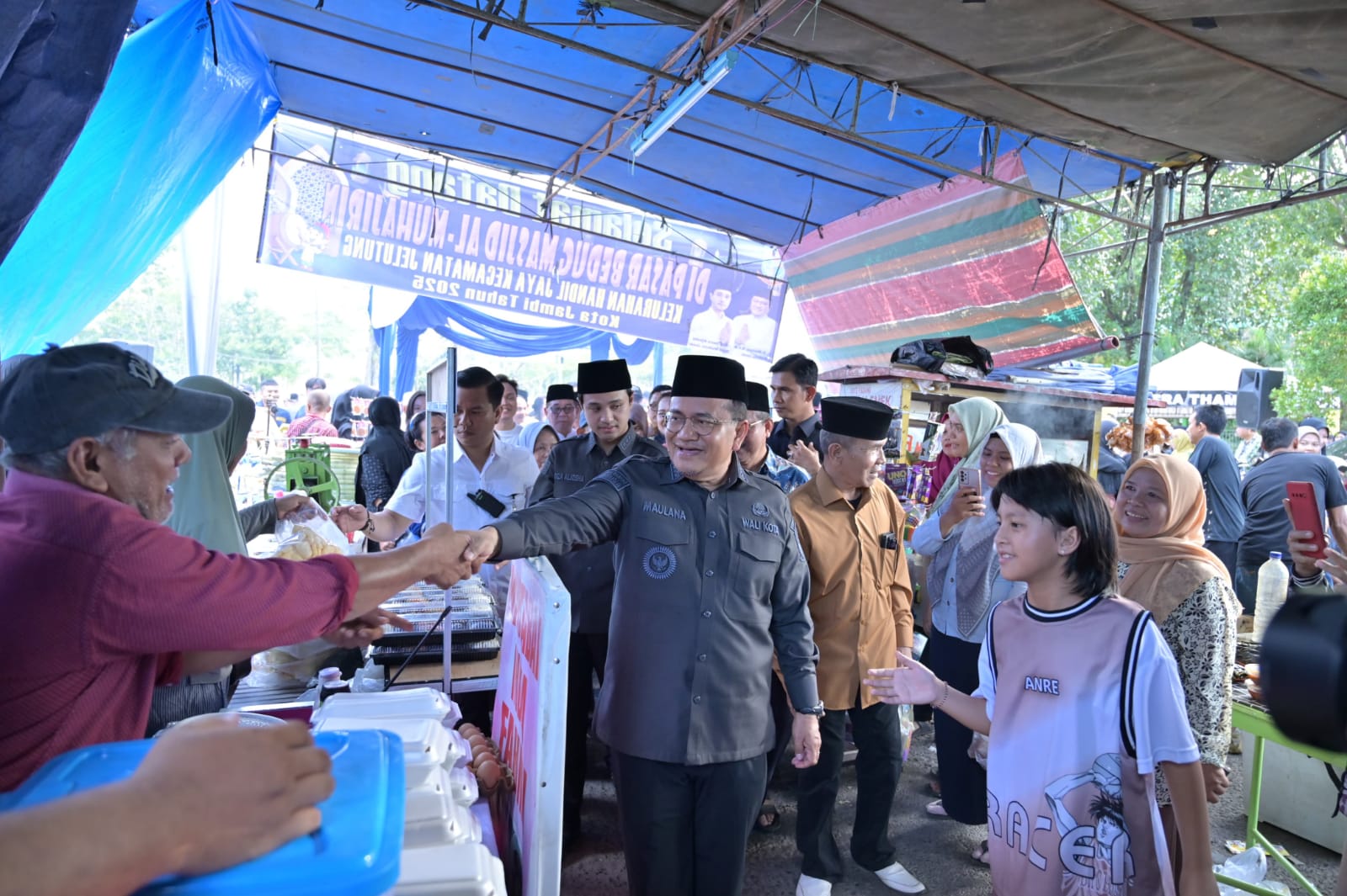 Wali Kota Jambi Resmikan Pasar Bedug Ramadhan 2025, Dukung UMKM dan Ekonomi Lokal