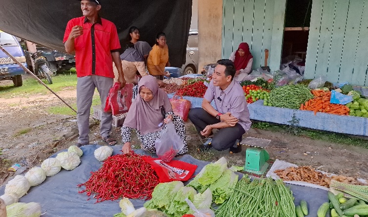 Pastikan Ketersediaan Sayur dan Bahan Pokok di Sungai Bahar, Ini Solusi Efektif dari Cabup Zuwanda