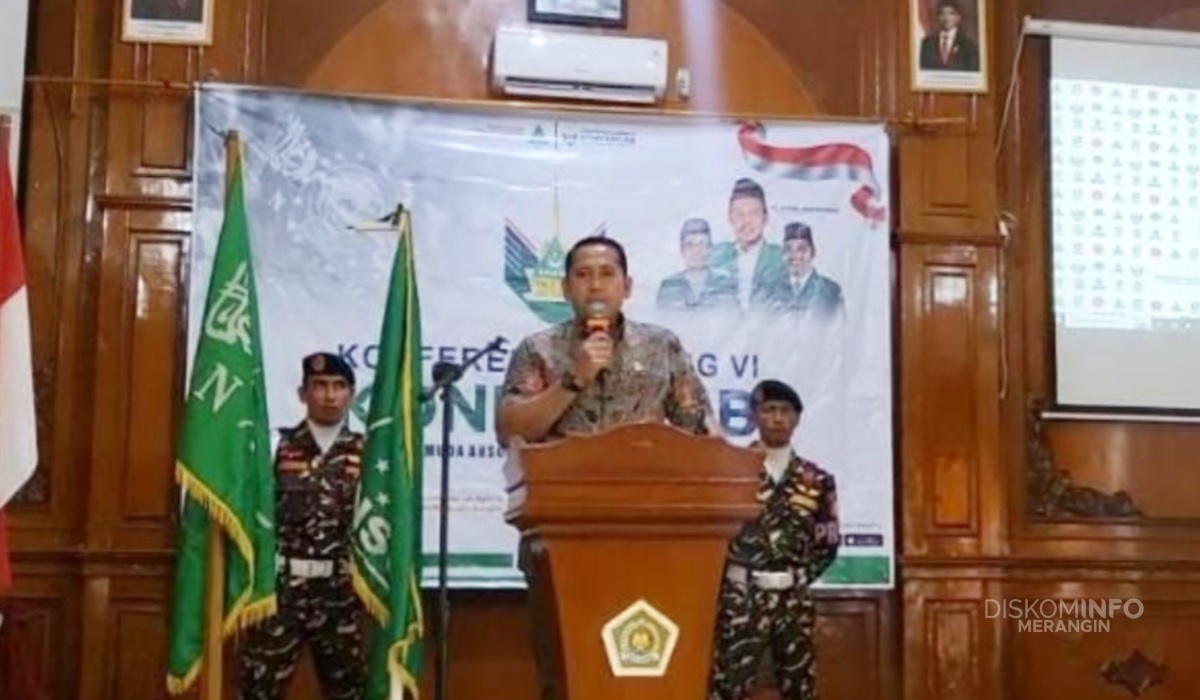 Buka Konfercab Ke-VI GP Ansor, Bupati M. Syukur Ajak Bersinergi Bangun Negeri