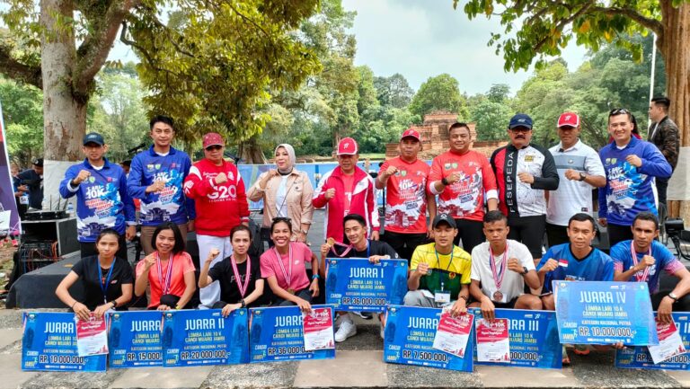 Pemprov Jambi Sukses Selenggarakan Lomba Lari 10 K Tingkat Nasional, Ini Nama Pemenangnya