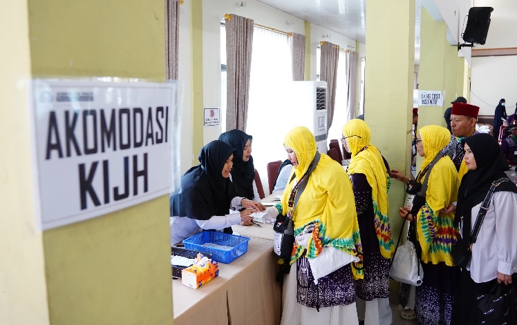 Kloter 13 BTH Jambi Telah Diterbangkan ke Batam, Langsung Sambung Terbang ke Madinah Hari Ini