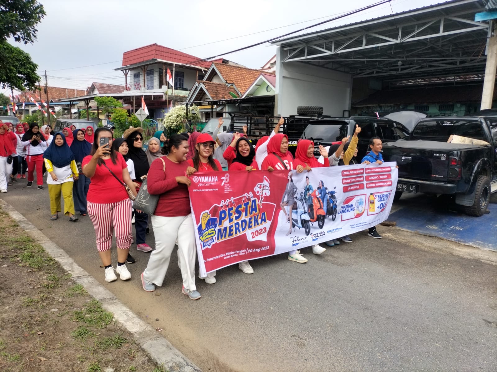 Yamaha Pesta Merdeka Berlangsung Sukses di 5 Kota Se-Provinsi Jambi