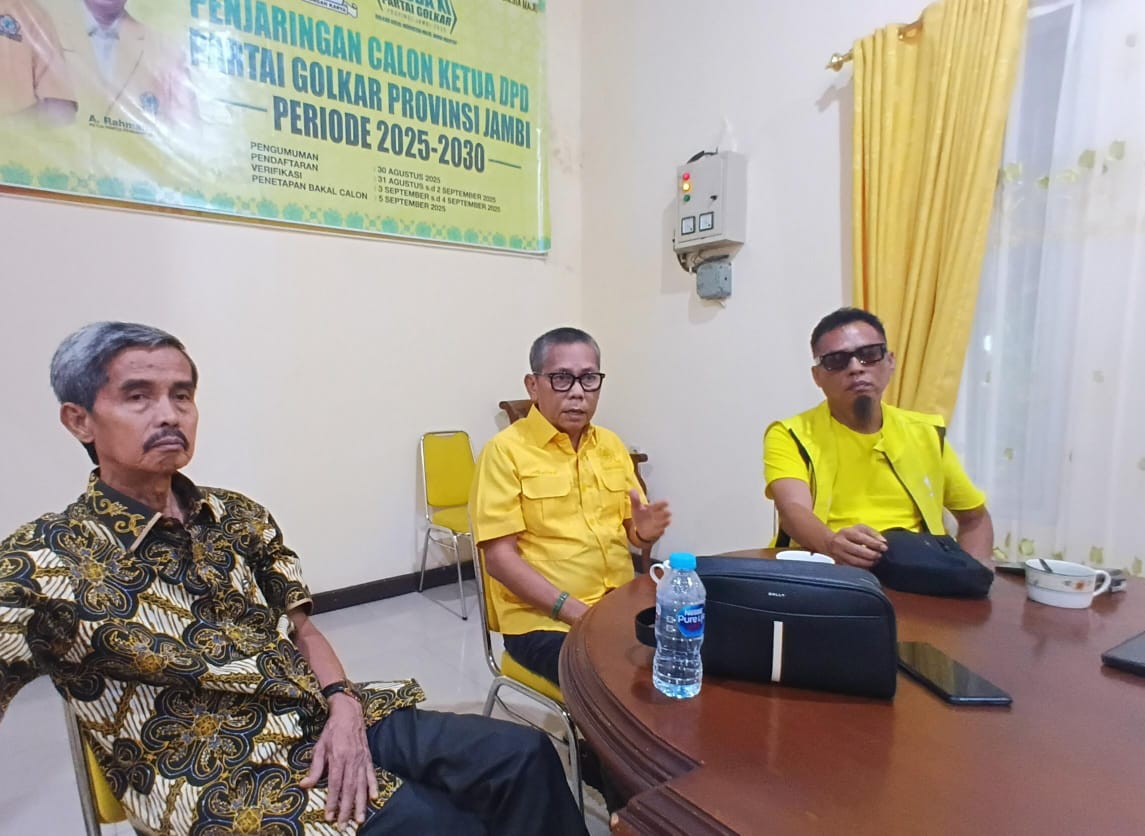 Tuding Ada Intervensi DPP Dalam Penyusunan Pengurus, Pentolan Golkar Jambi Ancam Mundur