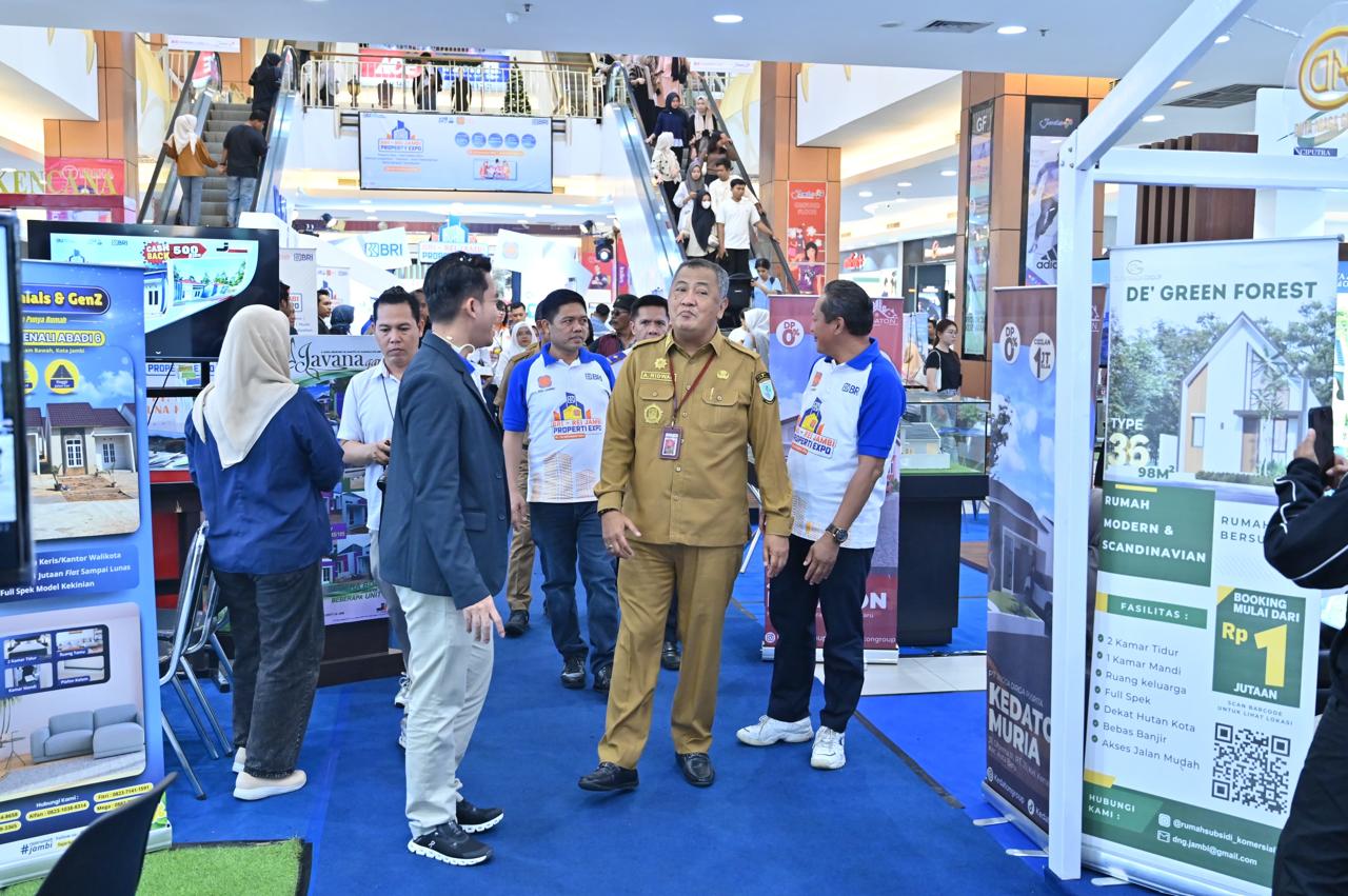 Buka BRI-REI Jambi Property Expo 2024, Sekda Tegaskan Pengembang Wajib Perhatikan Aspek Hunian Sehat dan Layak