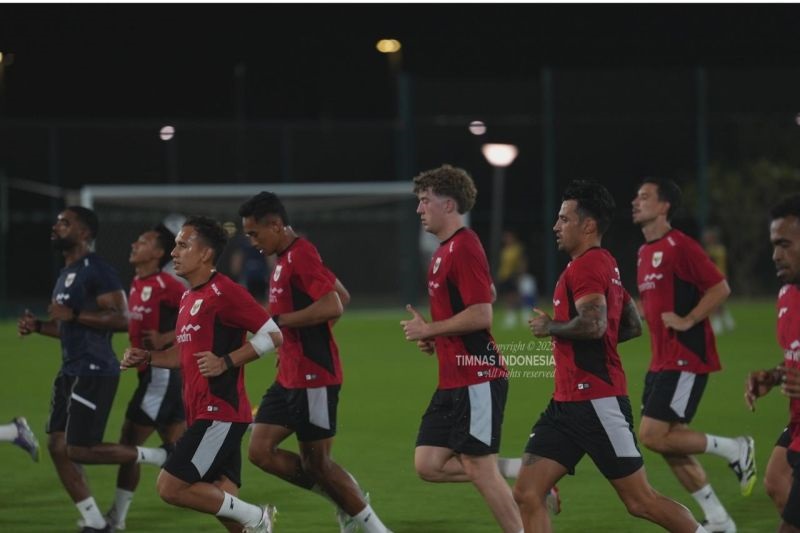 Jelang Kontra Arab Saudi, Timnas Garuda Latihan di Jeddah