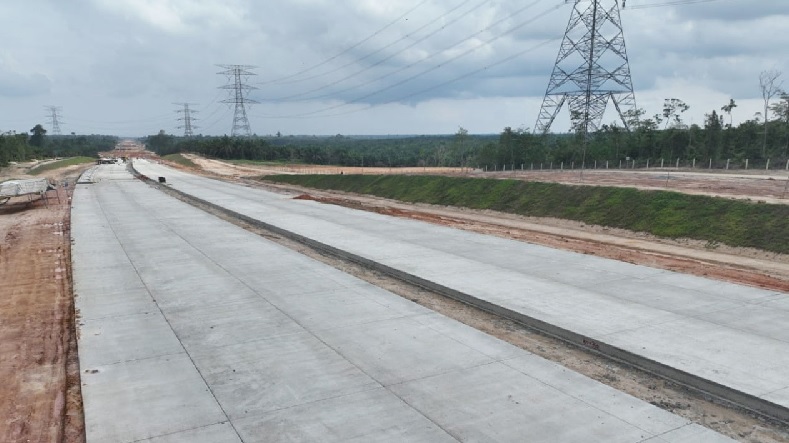 Bulan Ini Dikerjakan, Akses Tol Pijoan Jadi 4 Lajur, Jadi Simpang Sebidang Pijoan