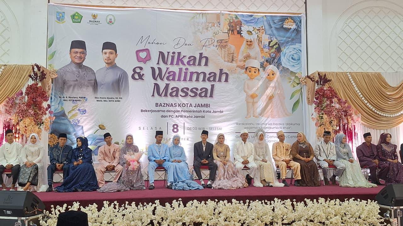 14 Pasangan Ikuti Nikah Massal