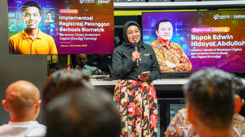 Indosat - Komdigi Perkuat Ekosistem Registrasi eSIM Digital Berbasis Biometrik