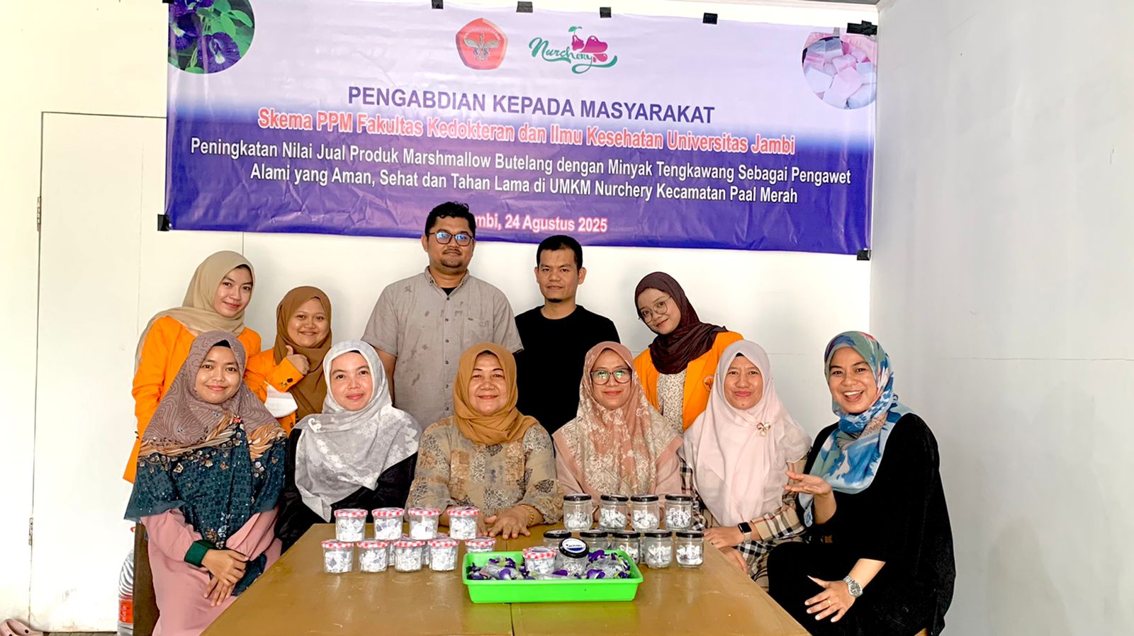 Minyak Tengkawang sebagai Pengawet Alami Marshmallow Butelang di UMKM Nurchery