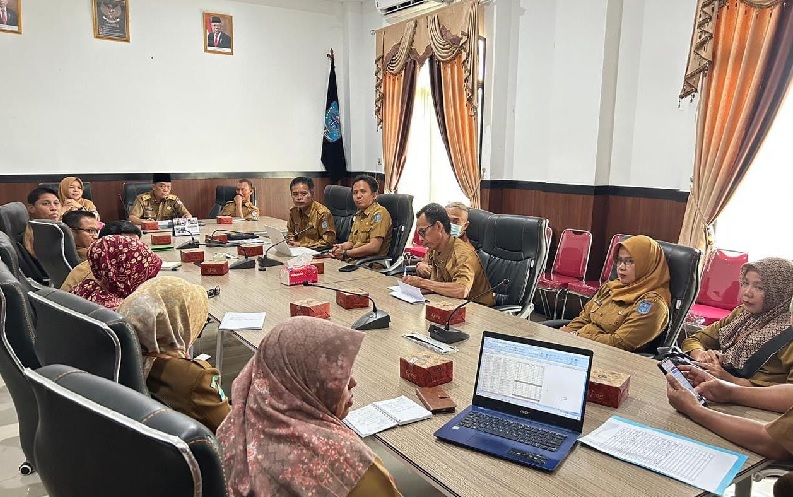 Sekda Merangin Pimpin Rapat Lanjutan PVL Ombudsman On The Spot