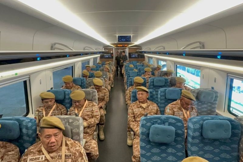 Retret Kepala Daerah di IPDN Jatinangor, Whoosh Jadi Pilihan Transportasi 