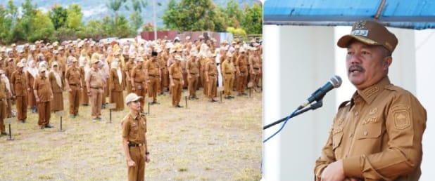 Pimpin Apel Perdana, Monadi Ingatkan ASN Tingkatkan Layanan Publik