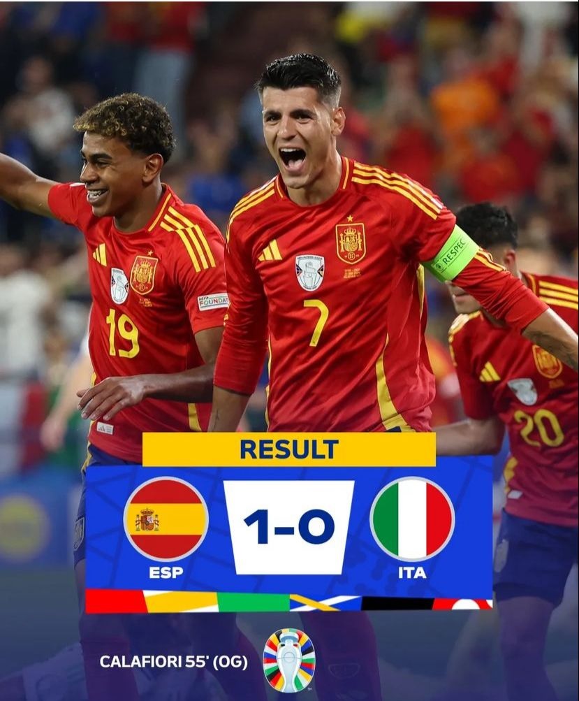 Pukul Italia 1-0, Spanyol Amankan Tiket 16 Besar