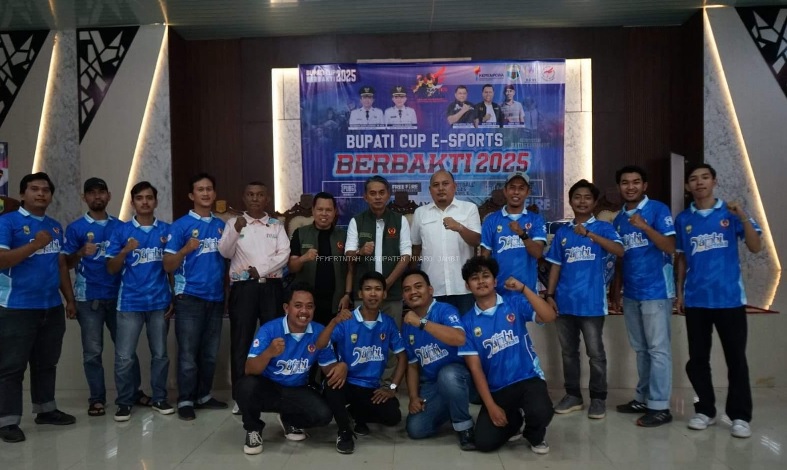 Pemkab Muaro Jambi Jaring Atlet E-Sport Potensial, Kejuaraan Bupati Cup E-Sport Berbakti 2025