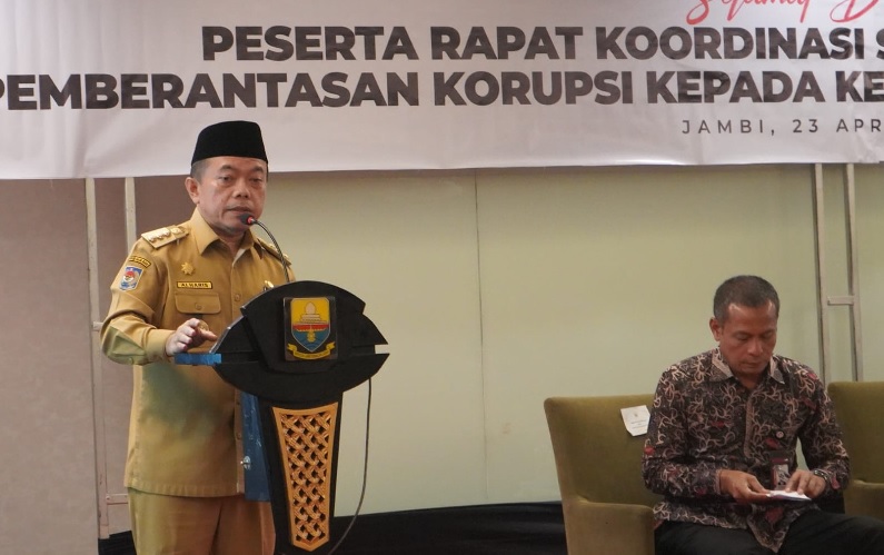 Gubernur Al Haris: Pemprov Jambi dan Kabupaten/Kota Butuh Pembinaan KPK 