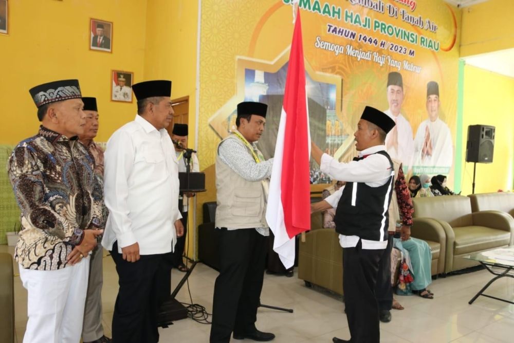 367 Jemaah BTH-15 Asal Kabupaten Siak dan Kepulauan Meranti Tiba di DHA Riau