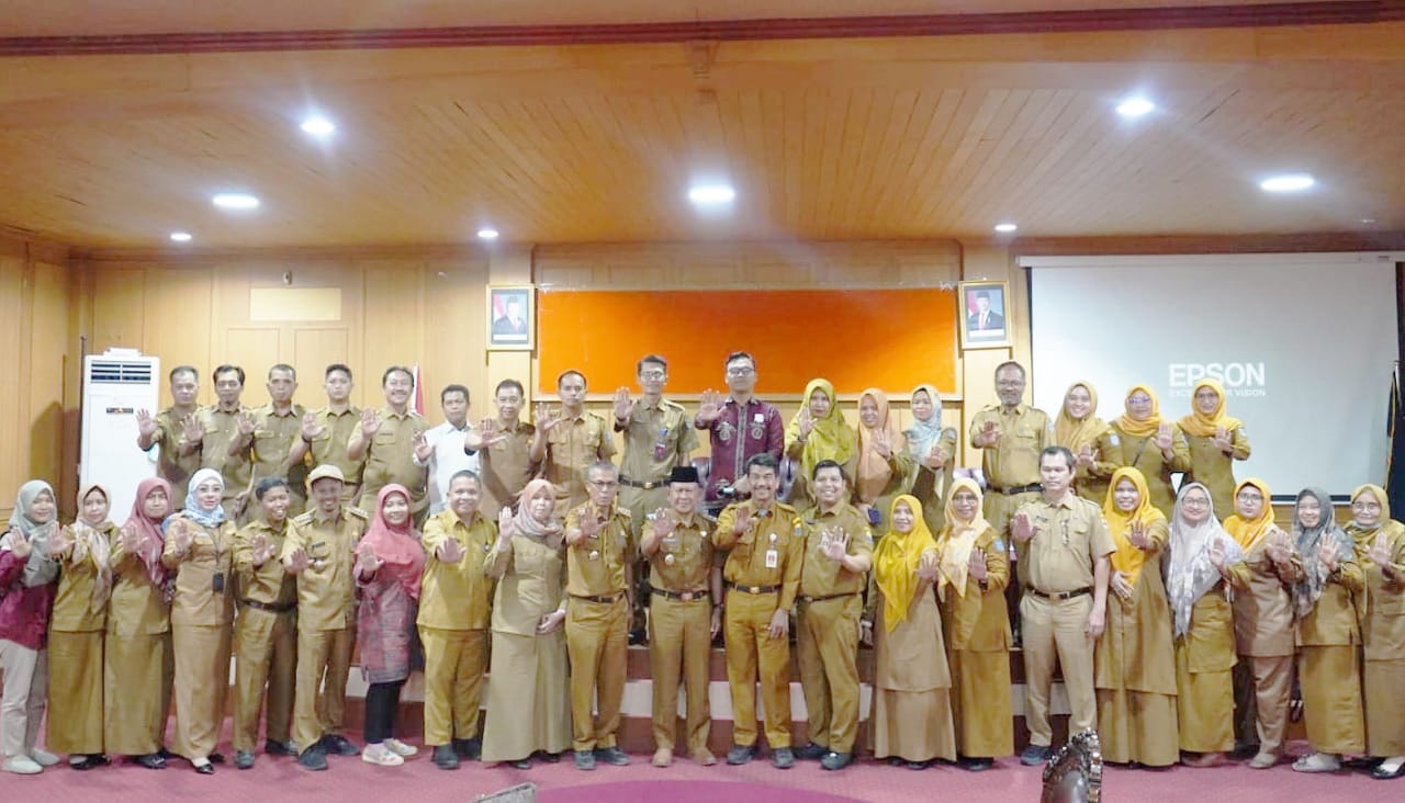 Wabup H A Khafidh Pimpin Monev TP3S Merangin