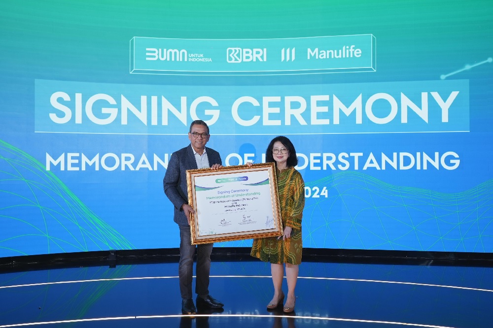 Permudah Pembayaran Premi Asuransi, BRI Jalin Kerja Sama dengan Manulife Indonesia