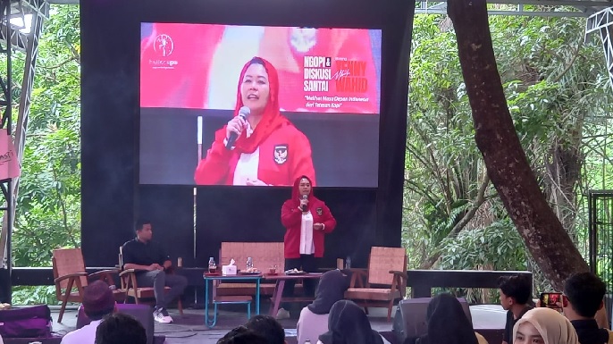 Mahasiswa Jambi Lontarkan Pertanyaan Menohok, Yenny Wahid Ungkap Alasan Dukung Ganjar-Mahfud 