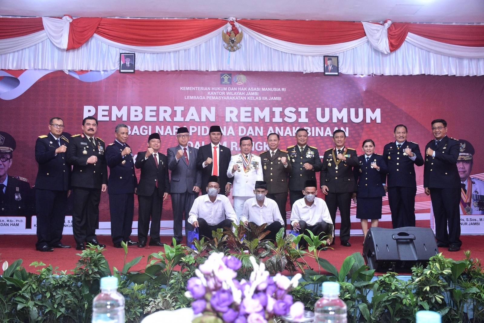 Ribuan Napi Lapas Jambi Mendapat Remisi, 20 Orang Mendapat Remisi Langsung Bebas