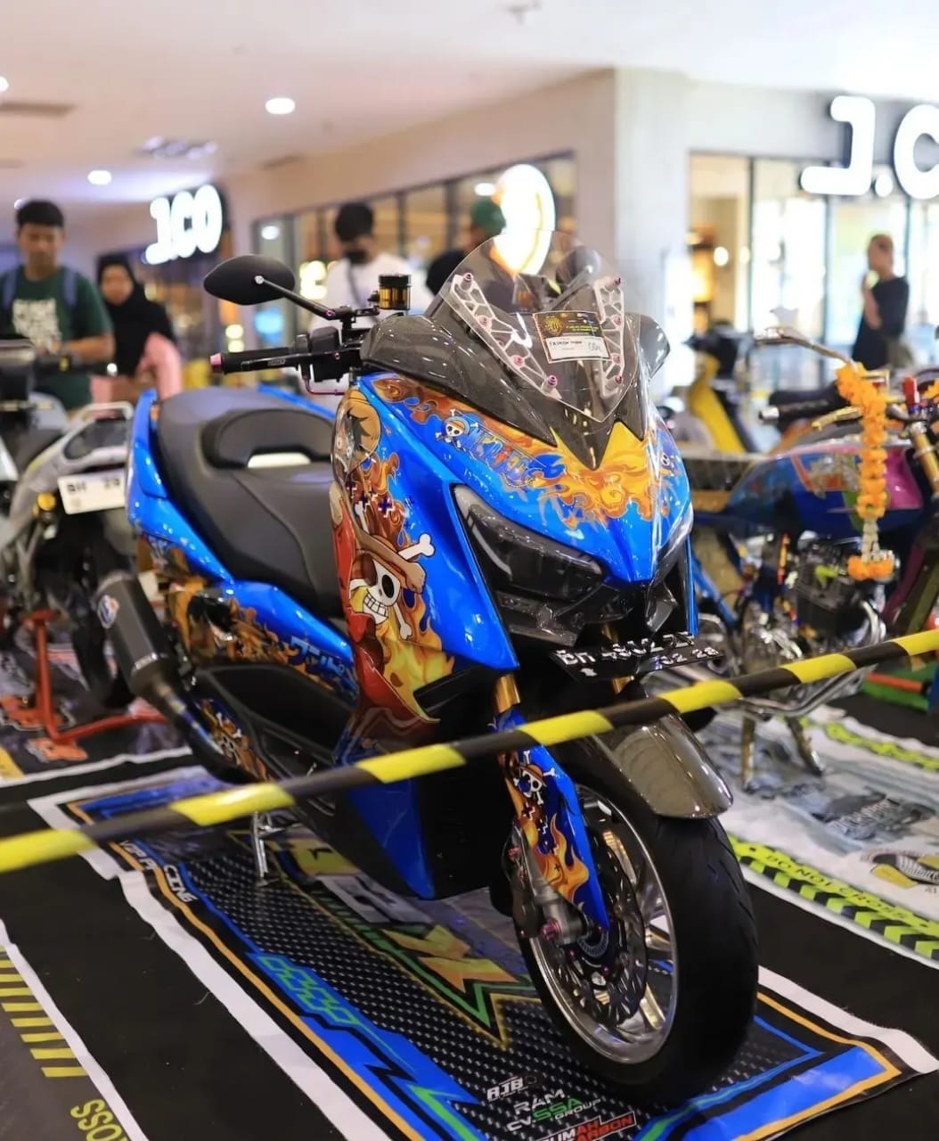 Yamaha XMAX Dominasi Juara Diajang Motor Kontest di Jambi