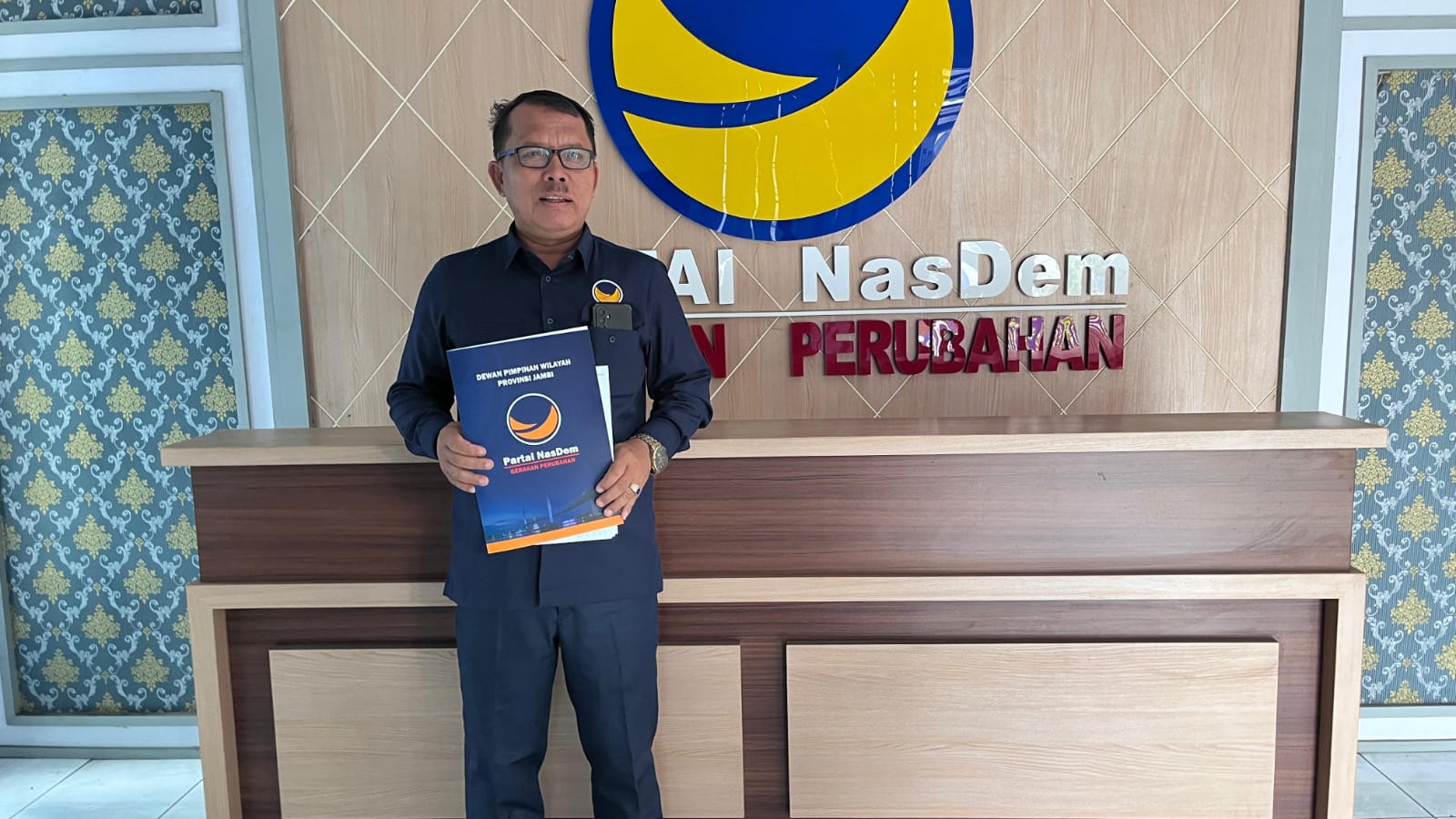 Izhar Majid Ditunjuk Jadi Ketua NasDem Merangin