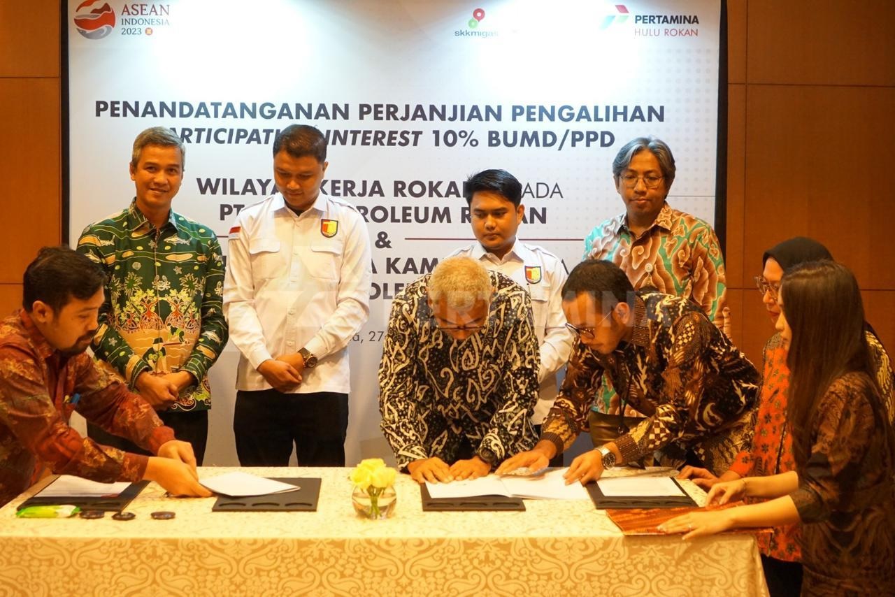 BERKAH UNTUK RIAU! Pertamina Alihkan PI 10% dari WK Rokan dan WK Kampar untuk Provinsi Riau