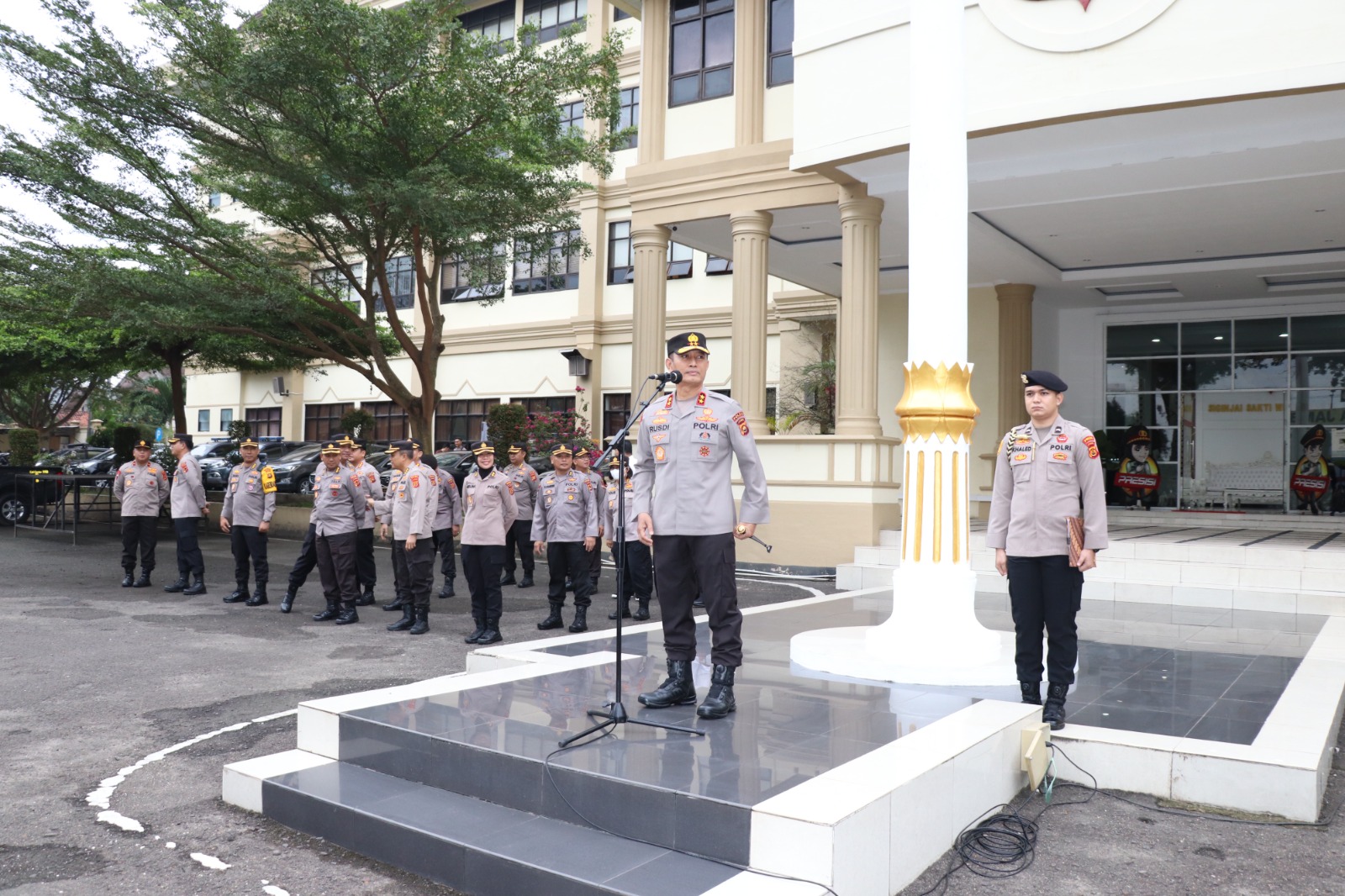 Selesai Jalani Pemulihan, Ini Arahan Kapolda Jambi di Hari Pertamanya Beraktivitas 