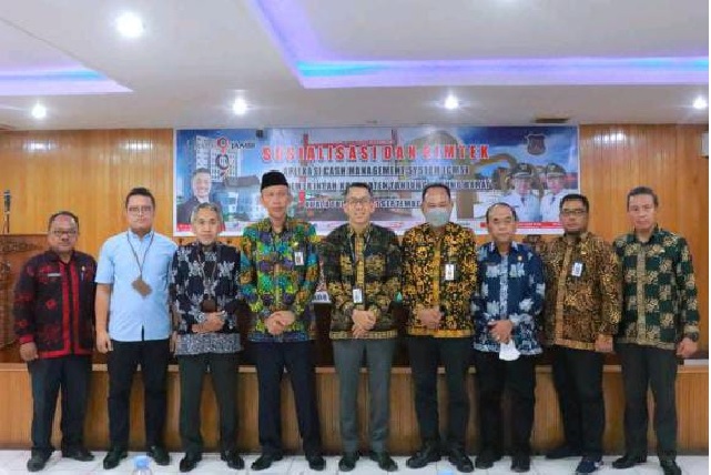 Sekda Tanjabbar Buka Sosialisasi dan Bimtek Aplikasi CMS 