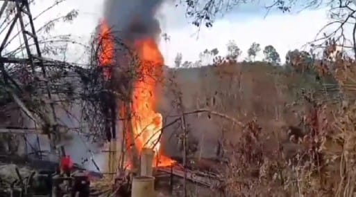 Sumur Minyak Ilegal di Batanghari Masih Terbakar, Polisi Buru 4 DPO