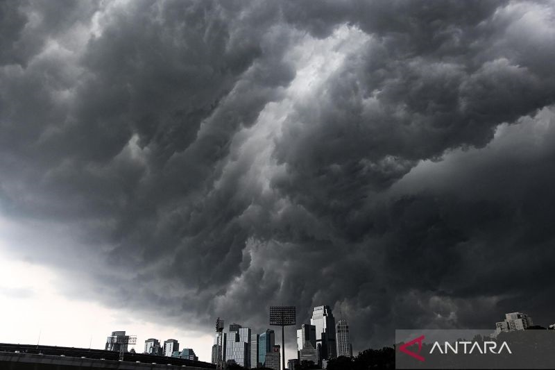 Kamis, Prediksi BMKG Sebagian Besar Wilayah di Indonesia Berawan Tebal Termasuk Salah Satunya Jambi