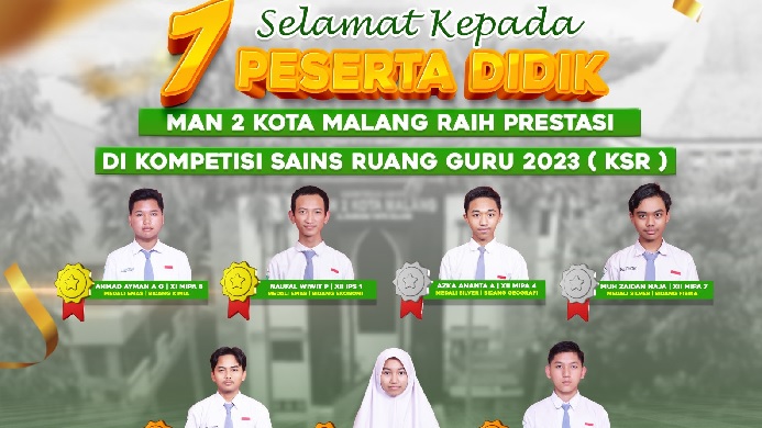 Keren! MAN 2 Kota Malang Kembali Juara Umum Kompetisi Sains Nasional Ruangguru 