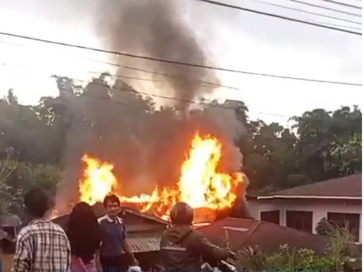 Kebakaran di Sungai Penuh, Satu Rumah Ludes