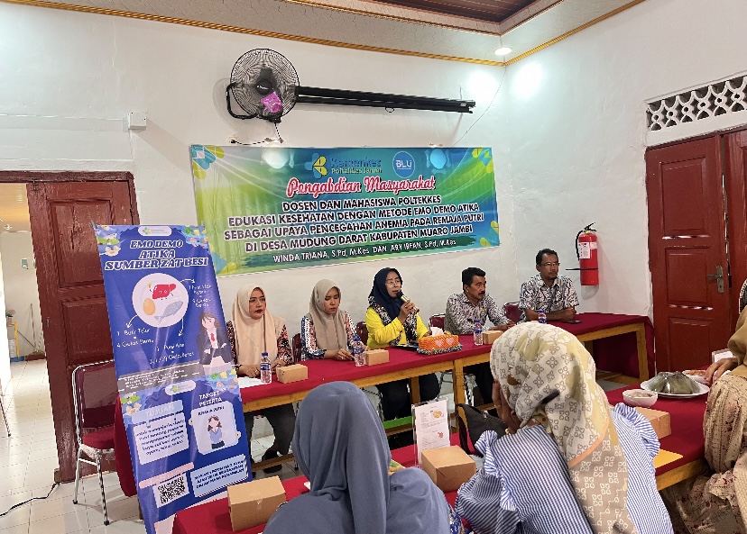 Edukasi  Pencegahan  Anemia  dengan  Model  Emo Dmo ATIKA