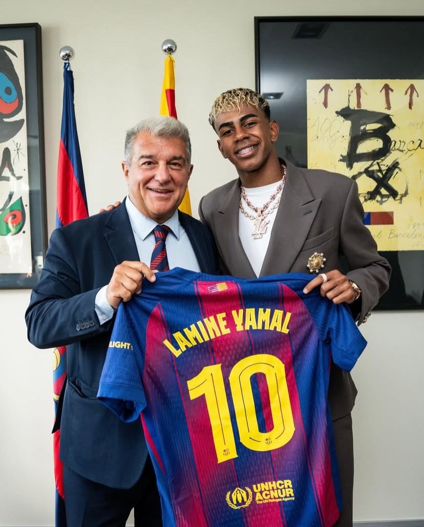 Perpanjang Kontrak di Barcelona, Lamine Yamal Warisi Nomor 10