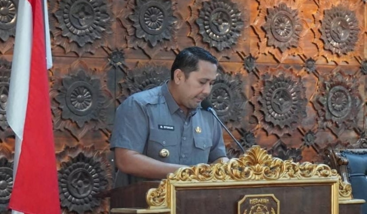 Bupati H M Syukur Sampaikan Rancangan Perubahan APBD 2025