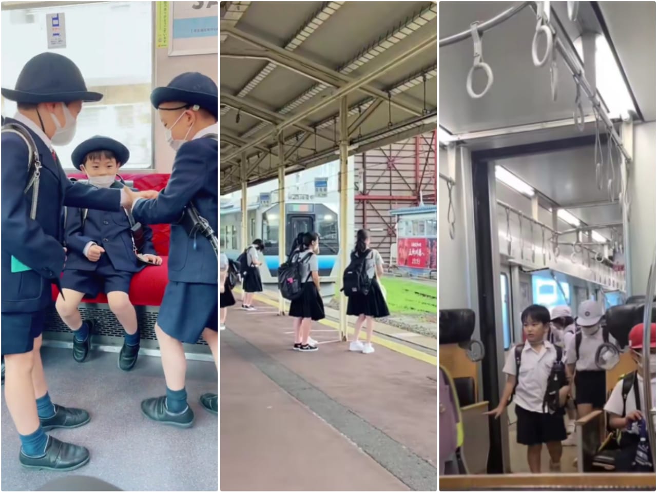 Anak SD Jepang ke Sekolah Naik Kereta Sendiri. Netizen: Di RI Emak Ngantar Lanjut Gibah Sampe Siang