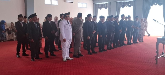 Breaking News..Puluhan Pejabat Kerinci Dilantik, Ini Rinciannya
