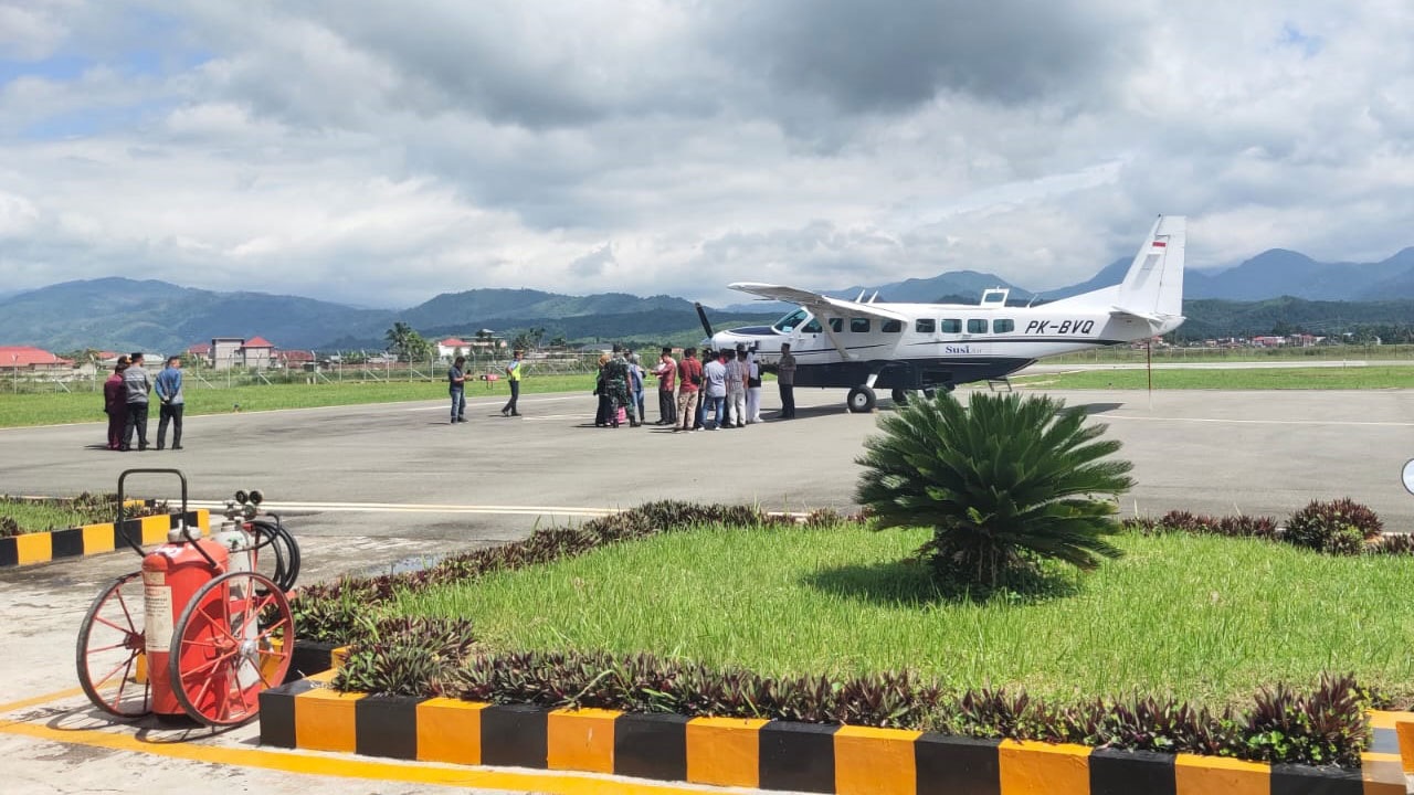 Terhalang Kabut Tebal, Susi Air Gagal Landing di Kerinci