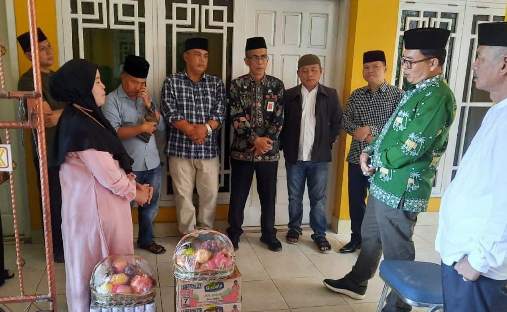 Lima Kepala OPD Jenguk Kafilah Merangin