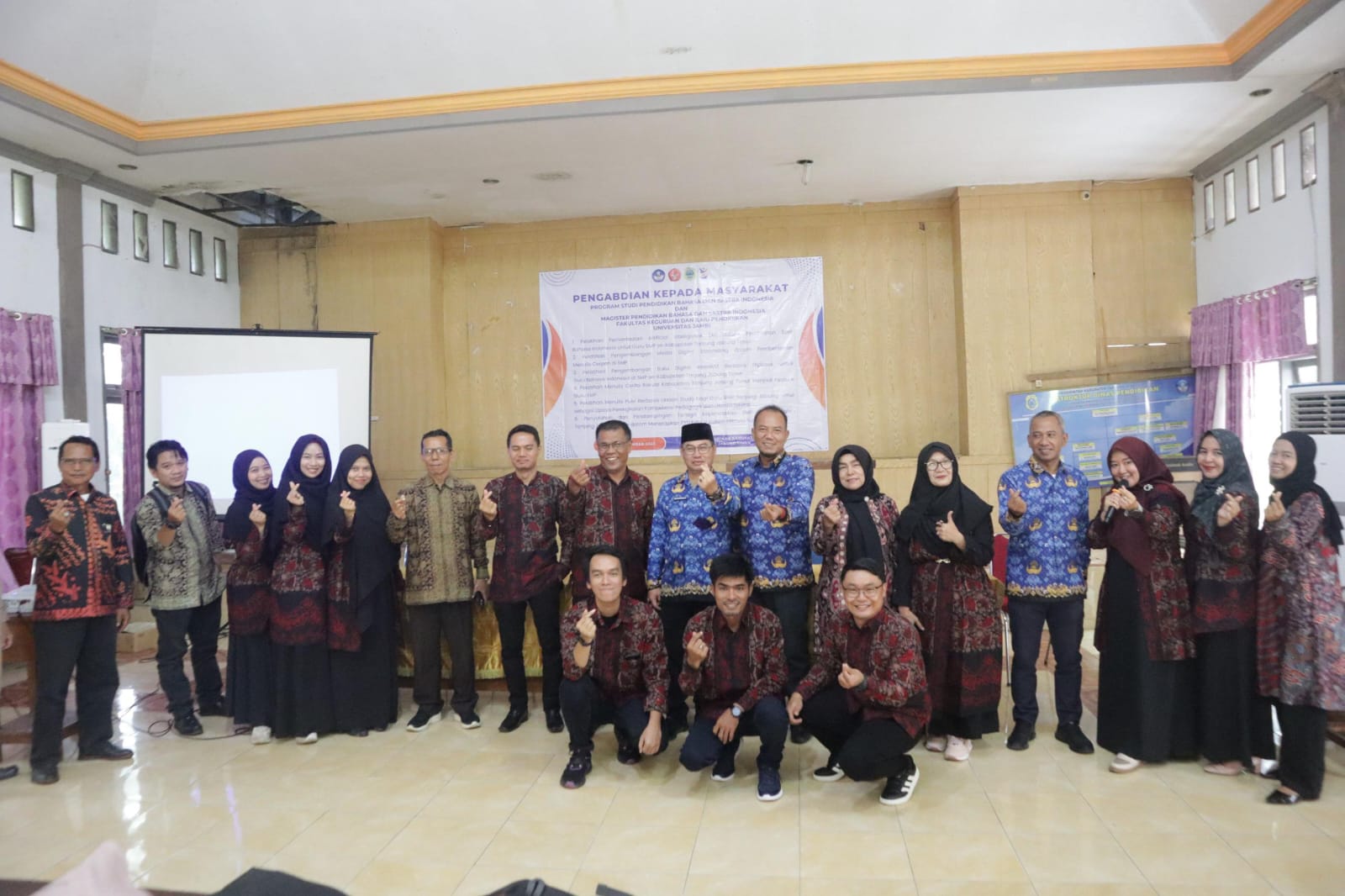 Tim Dosen PBSI UNJA Gelar Pelatihan Peningkatkan Kompetensi Guru dan Tenaga Kependidikan di Tanjabtim 