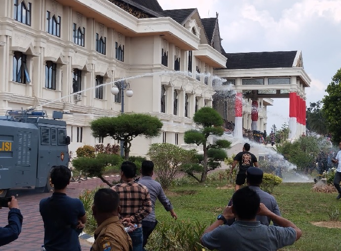 Ditreskrimum Polda Jambi Terus Lakukan Penyelidikan Terkait Kasus Pengerusakan Kantor Gubernur